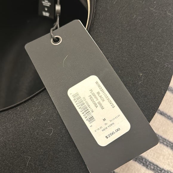 Rag & Bone Black Floppy Brim Fedora main image 4